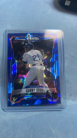 Sammy Sosa Blue Crystalized
