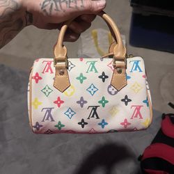 LV x Murakami Multicolor Speedy 