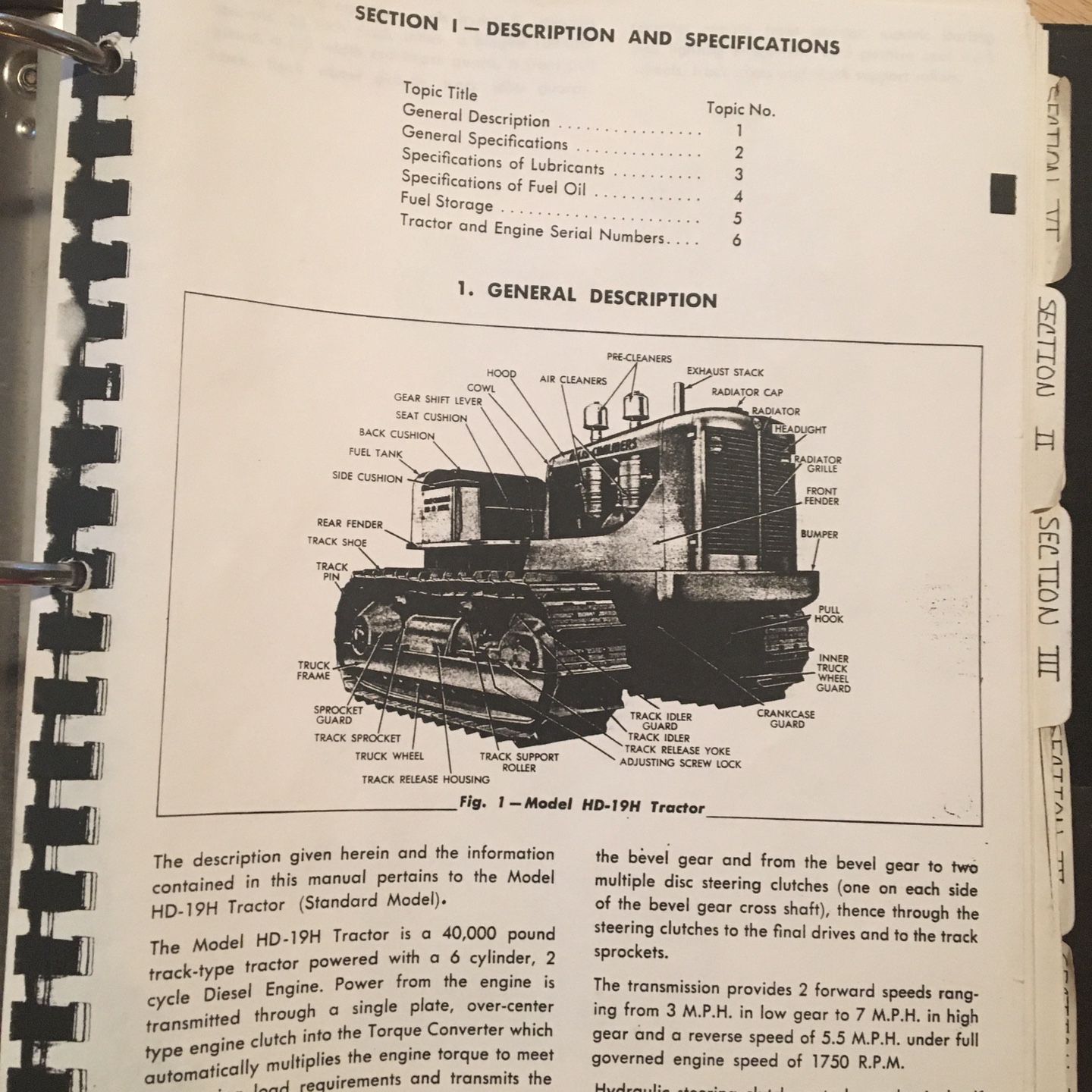 Allis-Chalmers HD-19H Service Manual