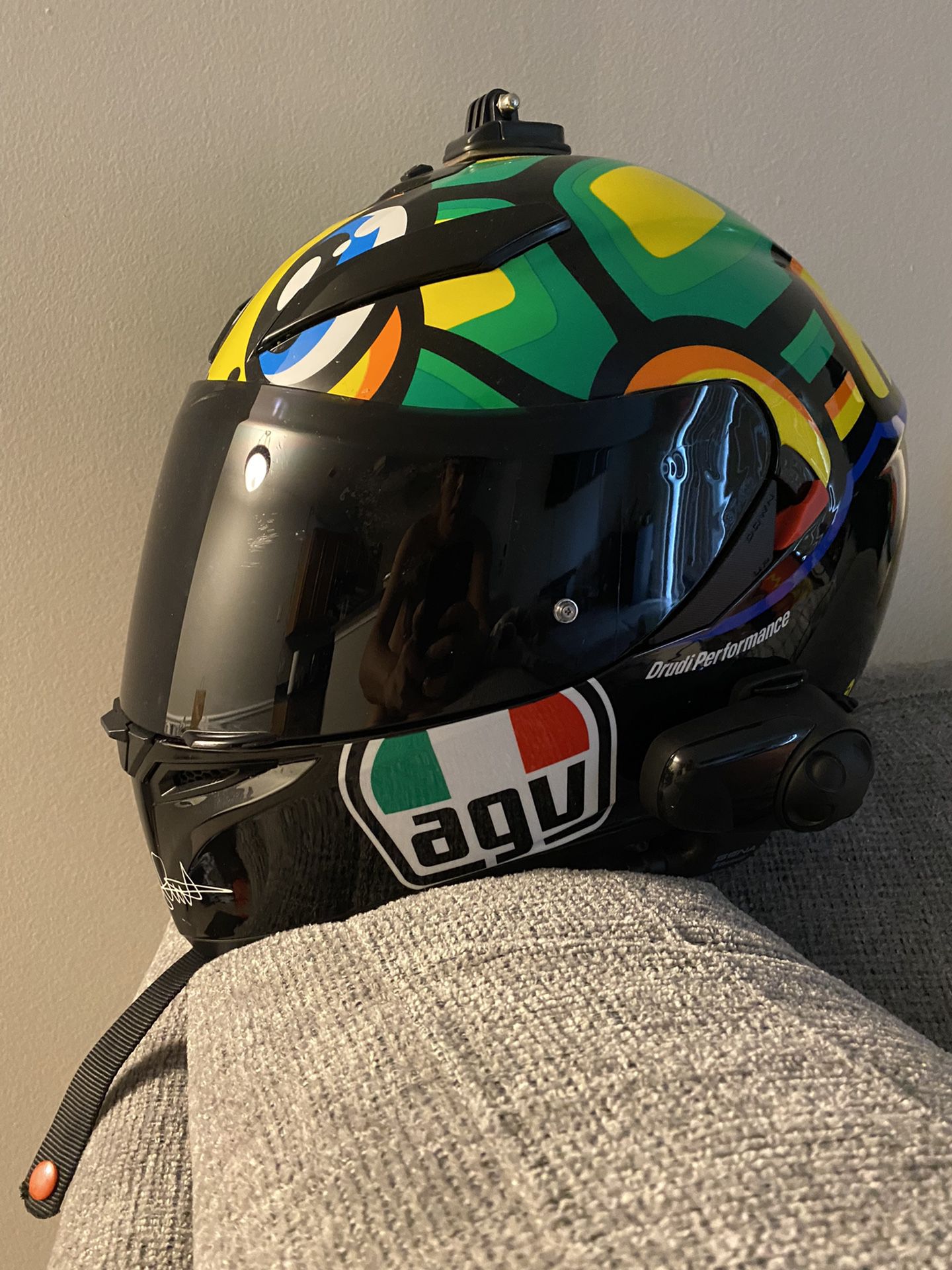 Agv Medium Helmet With Bluetooth 