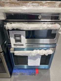 New Cafe microwave wall oven with air fryer with warranty