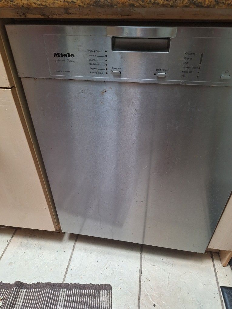 Stainless Miele Dishwasher