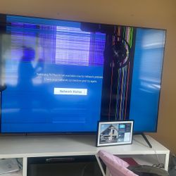 80 inch broken tv