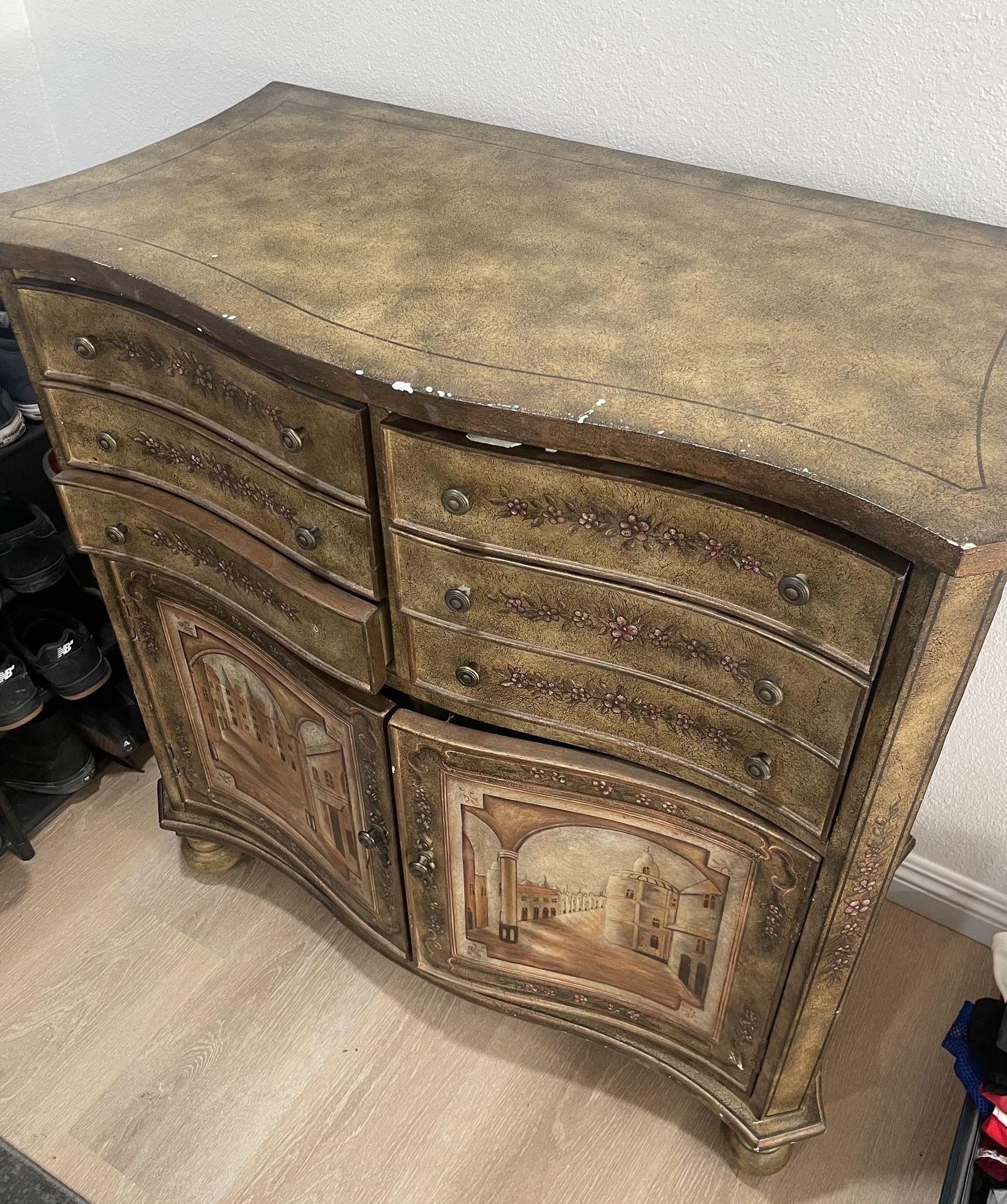 Lexington Dresser With Wine Cabinet