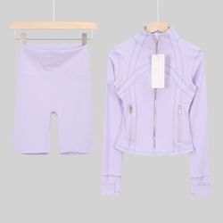 Lululemon Lavender Luxe Sculpt 2 Pieces Active Set 
