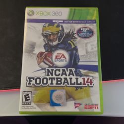 Xbox 360 ncaa football 14 for sale deals