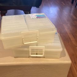 Large Photo And Craft Box Storage