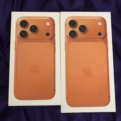 Apple iPhone 17 Pro Max Or 17 Orange Unlocked 