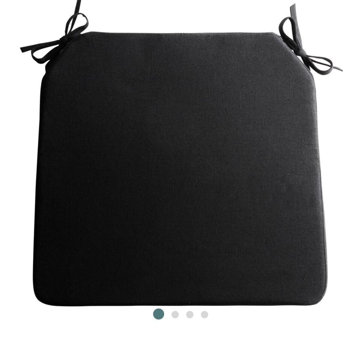 Black Chair Cushion (6) $75