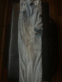 mens stylish blue jeans