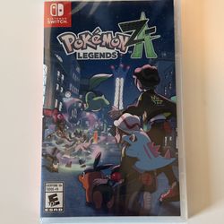 Sealed Pokemon Legends ZA Nintendo Switch