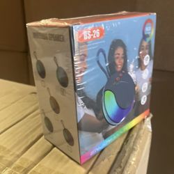 Mini Speaker Portable LED 