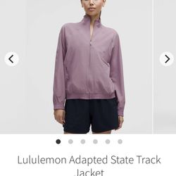 Used Lululemon Women Adapted State track jacket 4