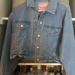 Cropped Denim Jacket 