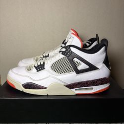 Air Jordan retro 4 - pale citron