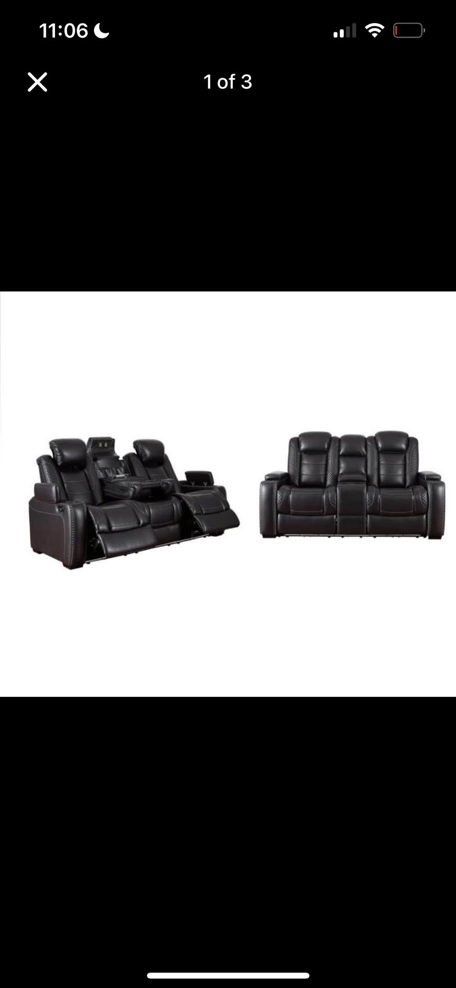 Party Time Sofa And Love Seat