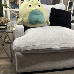 Grey Electric Recliner 