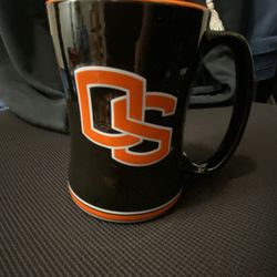 Oregon State Beavers Coffee Mug - 14oz Sculpted Relief Boelter