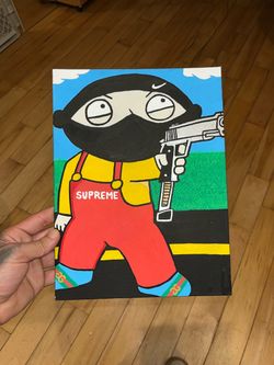 Original Acrylic Pop Art Canvas Painting