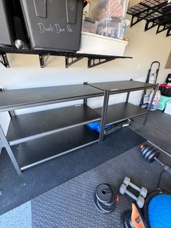 5 pcs garage shelf