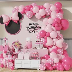 Minnie Balloon Arch Kit
