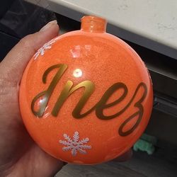 Custom Name Christmas Ornament 