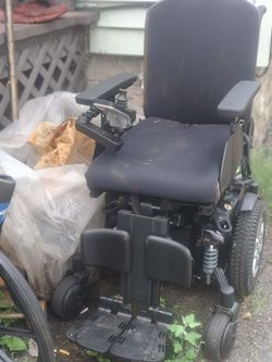 Power Wheelchair with Joystick Controller