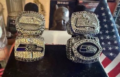 Seattle Seahawks wilson fan rings