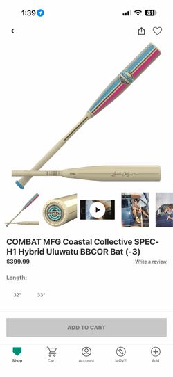 Combat bbcor 33 /30 oz