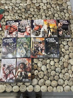 Attack On Titan Manga Books