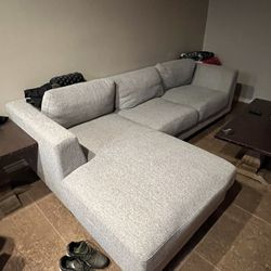 Light Gray Sectional Couch