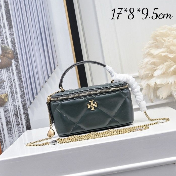 Tory Burch's new Kira chain cosmetic box bag