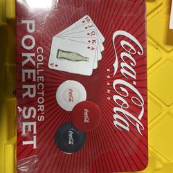 Coca-cola Collector Poker Set