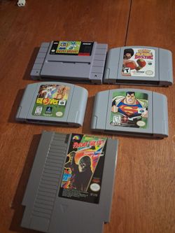 Nintendo games clean and tested all work $15 each pick up in Glendale