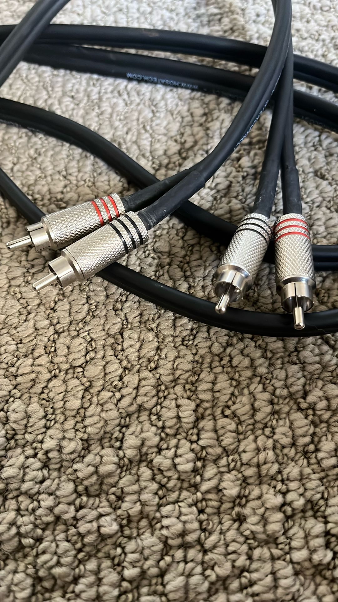 12 Ft Audio Cable RCA For Amplifier