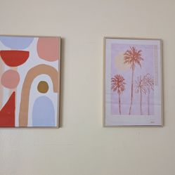 Modern canvas wall art