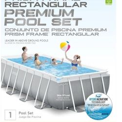 16ftx8ftx42in Rectangle Pool 