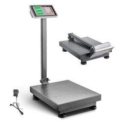 VEVOR 660LB Digital Shipping Scale Commercial Warehouse Floor Scale