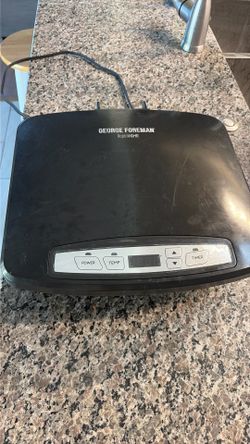 George Forman waffle maker