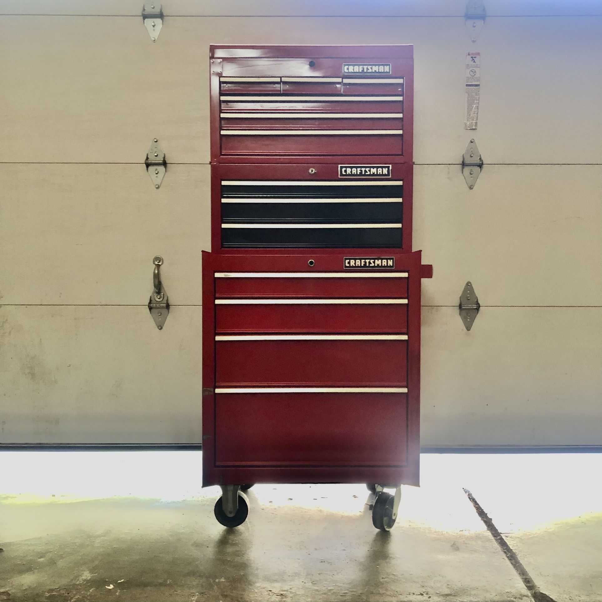 Craftsman Triple Stack 13-Drawer Rolling Tool Box