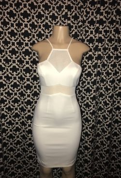 Beautiful White midi Dress