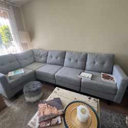 Couch And Armchair For Sale 