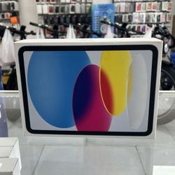 iPad 10th Gen 10.9” 64GB Blue! Finance For $50 Down Payment!!
