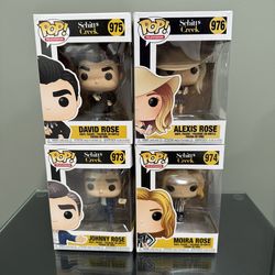 Schitt’s Creek Funko- $5 Each