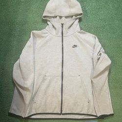 Nike tech fleece grey zip up hoodie