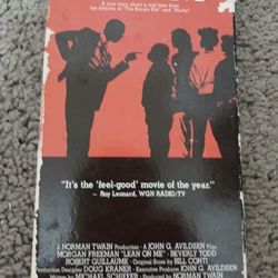 Lean On Me VHS
