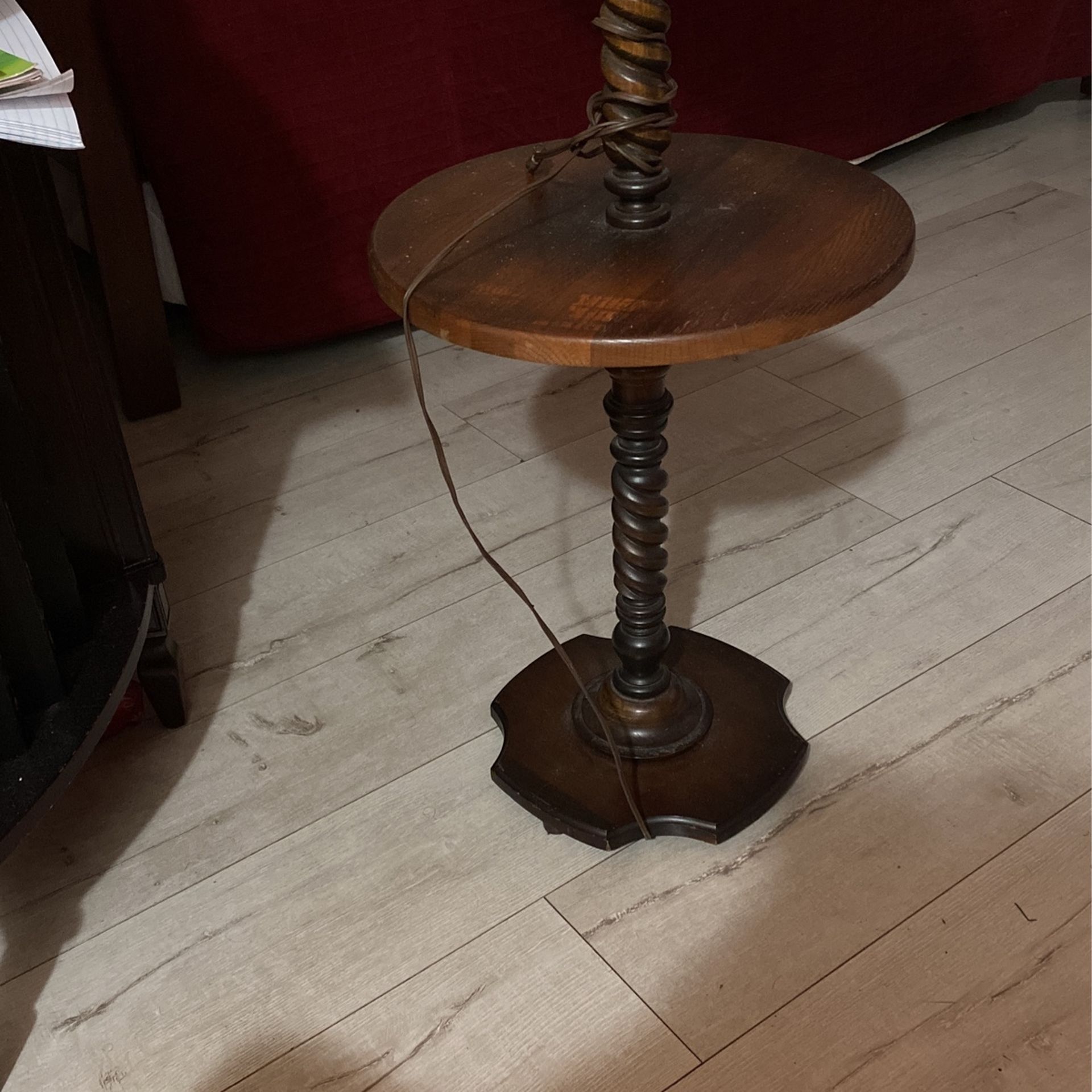 Lamp And Table