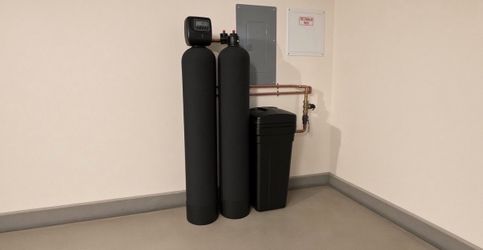 Custom Brand New Salt Softener with Filtration and Under Sink Alkaline RO