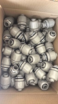 1/2" Liquid？-Tight Conduit Connectors - Bulk Bag 100 pcs in a bag