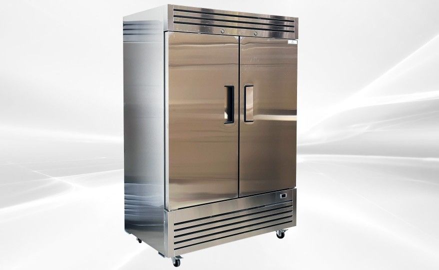 NSF commercial Reach In 2 door freezer KF 49B1